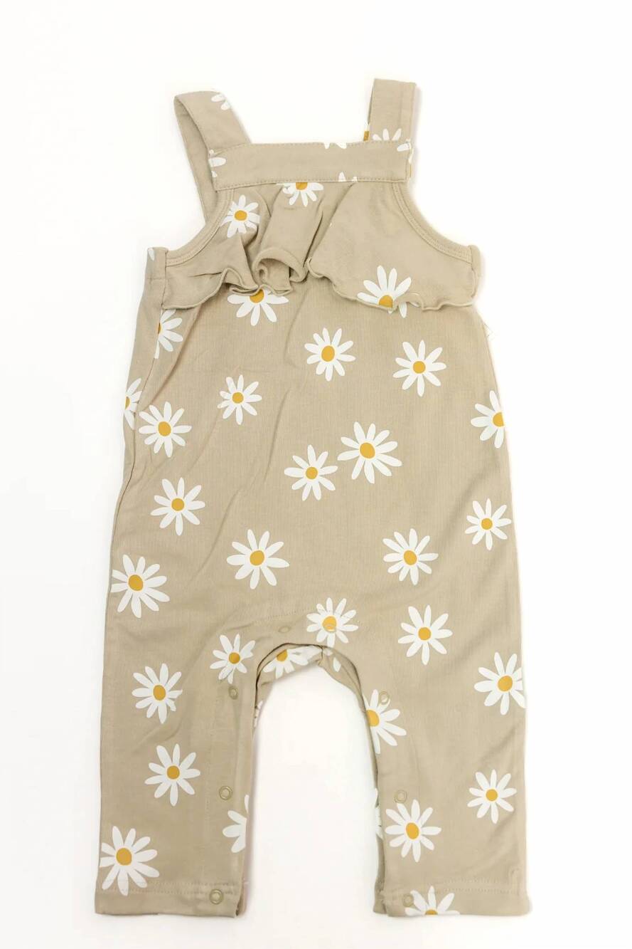 NEW SANTA BARBARA DESIGN STUDIO kids' ruffle romper in daisy